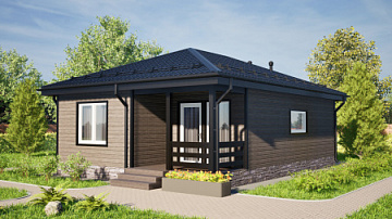 Дом Соле 6.9 на 9.6